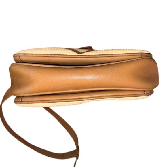 Bally Vintage (1970s) Monogram Canvas & Leather Crossbody Bag Made in Italy - Picture 8 of 13